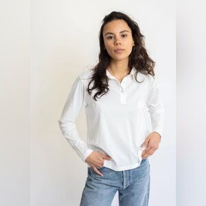 Leallo Ditch Plains Henley Polo Bone $119